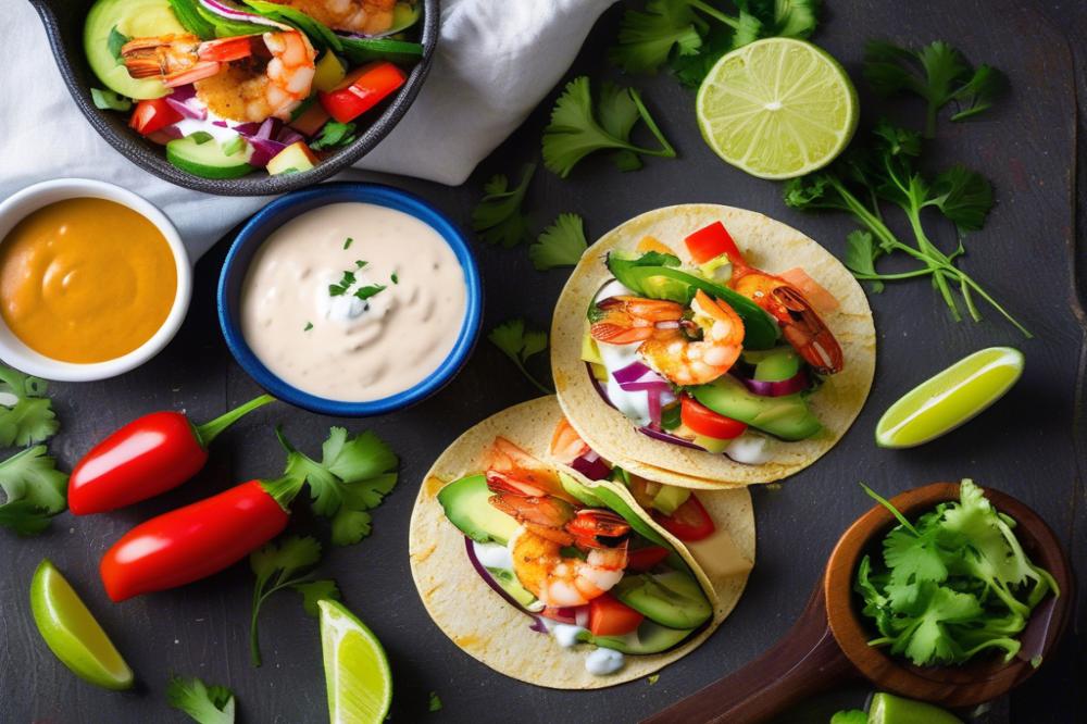 Tortilla-Crusted Shrimp Po’ Boy Tacos: A Flavorful Delight
