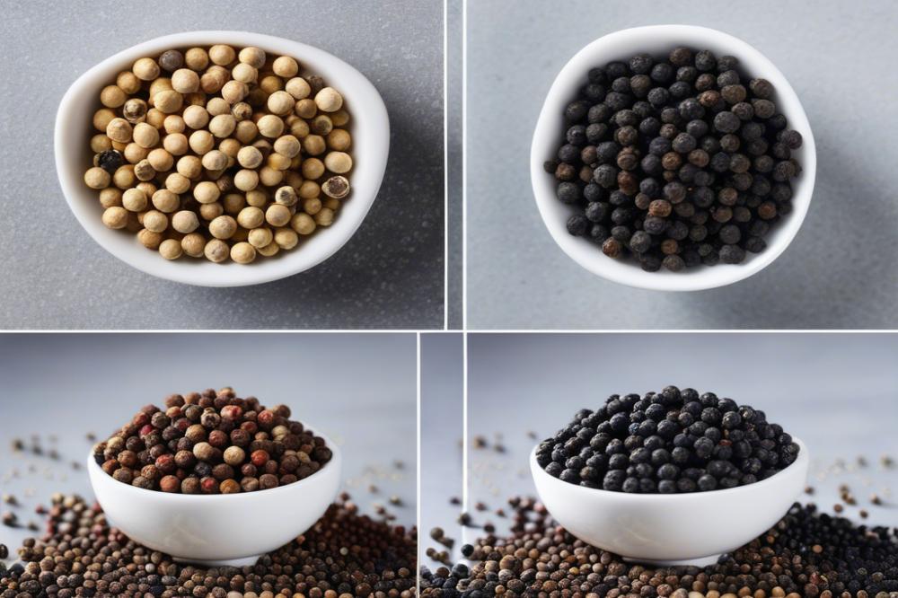 White Pepper Vs. Black Pepper: Key Differences Explained