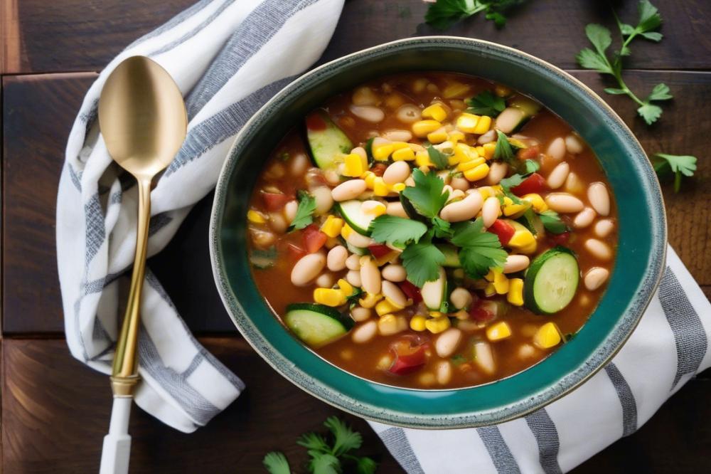 Zucchini Corn And White Bean Chili: Flavorful Vegetarian Recipe